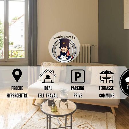 Bonappart 13 - Charme Napoleonien & Confort Troyes Luaran gambar